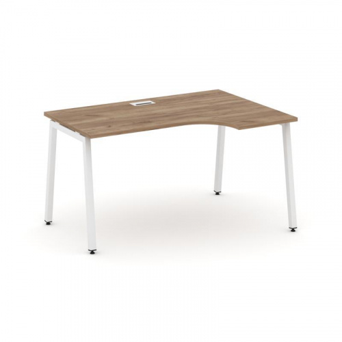 Style Project Стол рабочий эргоном. SN-4A.SPA-002(R) Дуб Табак/Металл Белый 1580*600/980*750 фото 28 Style Project Стол рабочий эргоном. SN-4A.SPA-002(R) Дуб Табак/Металл Белый 1580*600/980*750 фото 28