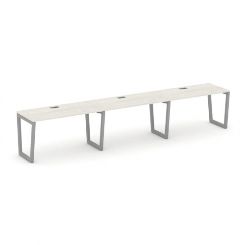 Style Project Рабочая станция 1 сторон. SN-5T2.ORS-033 Акация Лорка/Металл Антрацит/Заглушка Пластик фото 12