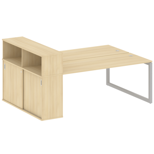 Бенч-система с шкафом-купе на О-обр. м/к Metal System Quattro 50БО.РС-СШК-2.5 фото 4 Бенч-система с шкафом-купе на О-обр. м/к Metal System Quattro 50БО.РС-СШК-2.5 фото 4