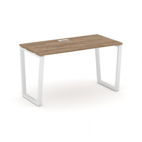 Style Project Стол письменный SN-6T2.SP-023 Акация Лорка/Металл Антрацит/Заглушка Пластик Черный 138 фото 11