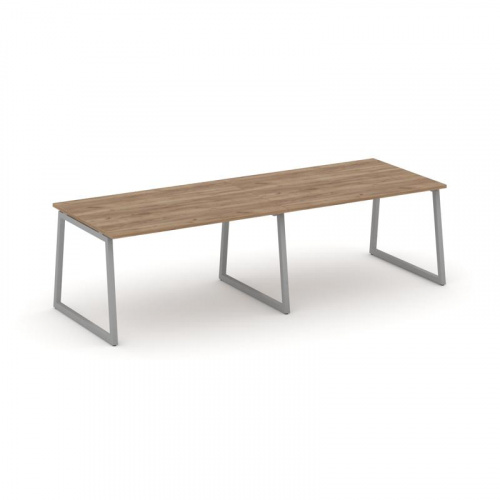 Style Project Стол переговорный SN-4T1.SPRG-011.3 Акация Лорка/Металл Антрацит 1960*980*750 фото 10