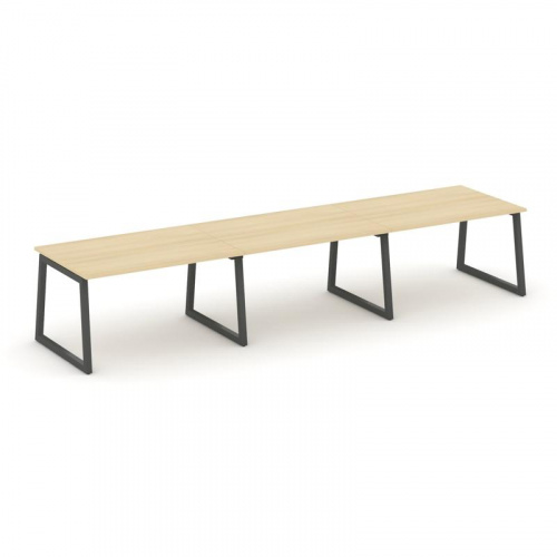 Style Project Стол переговорный SN-5T1.SPRG-023.3 Акация Лорка/Металл Антрацит 4410*980*750 фото 28