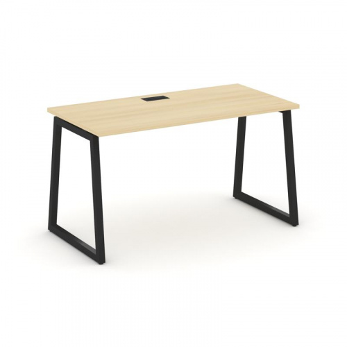 Style Project Стол письменный SN-4T1.SP-024 Акация Лорка/Металл Антрацит/Заглушка Пластик Черный 158 фото 25