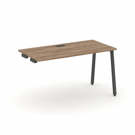 Style Project Стол-приставка к опор. элем. SN-4A.OPRS-023 Дуб Табак/Металл Антрацит 1380*800*750