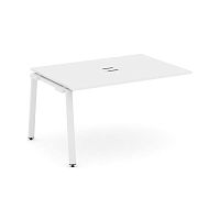 Style Project Проходной наб. элем. перег. стола SN-6A.NSPRG-004 Белый/Металл Белый 1580*980*750