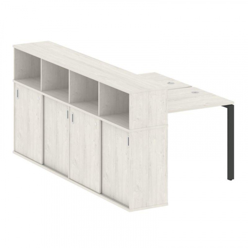 Бенч-система с шкафом-купе на П-обр. м/к Metal System БП.РС-СШК-4.1 фото 13