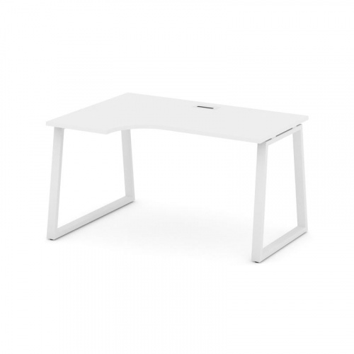 Style Project Стол рабочий эргоном. SN-6T1.SPA-011(L) Акация Лорка/Металл Антрацит/Заглушка Пластик фото 17