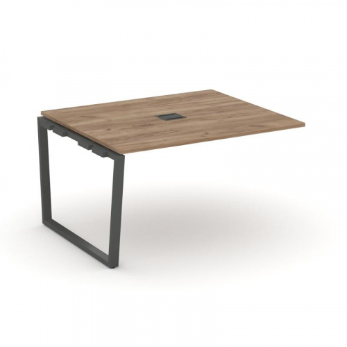 Style Project Проходной наб. элем. перег. стола SN-6T2.NSPRG-033 Акация Лорка/Металл Антрацит/Заглуш фото 23