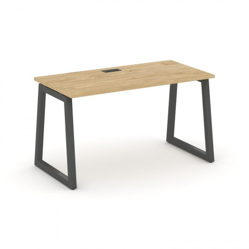 Style Project Стол письменный SN-5T1.SP-002 Акация Лорка/Металл Антрацит/Заглушка Пластик Черный 118 фото 22