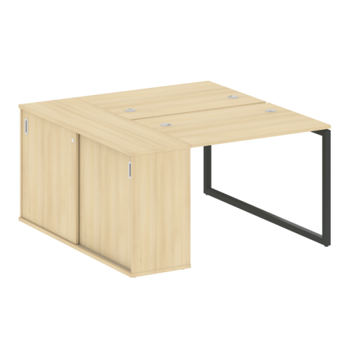 Бенч-система с шкафом-купе на О-обр. м/к Metal System Quattro 40БО.РС-СШК-1.1 фото 11