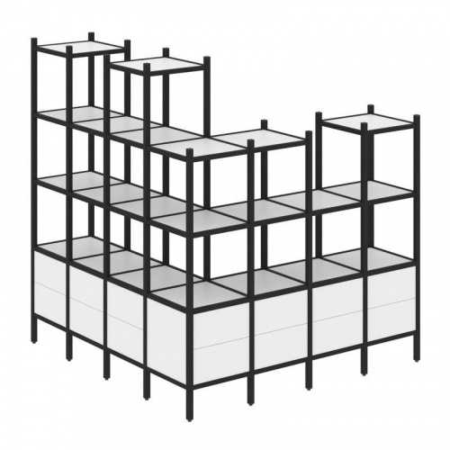 Стеллаж офисный угловой Loft VR.L-55 фото 8