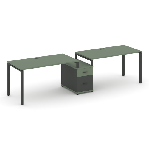 Бенч-система на 2 места с 1 опорной тумбой Concept CN.ORS-308 фото 3