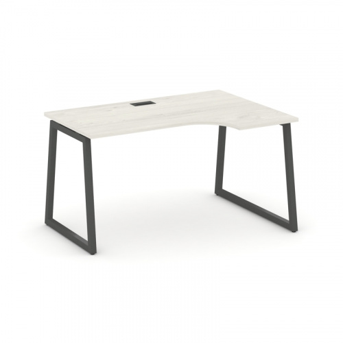 Style Project Стол рабочий эргоном. SN-4T1.SPA-022(R) Акация Лорка/Металл Антрацит/Заглушка Пластик фото 10 Style Project Стол рабочий эргоном. SN-4T1.SPA-022(R) Акация Лорка/Металл Антрацит/Заглушка Пластик фото 10