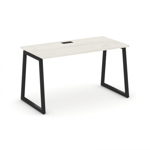 Style Project Стол письменный SN-4T1.SP-024 Акация Лорка/Металл Антрацит/Заглушка Пластик Черный 158 фото 5