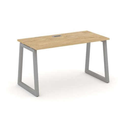 Style Project Стол письменный SN-5T1.SP-002 Акация Лорка/Металл Антрацит/Заглушка Пластик Черный 118 фото 2