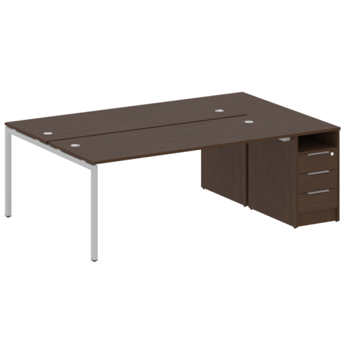 Бенч-система с тумбой на П-обр. м/к Metal System Quattro 40БП.РС-СТП-2.5 фото 11