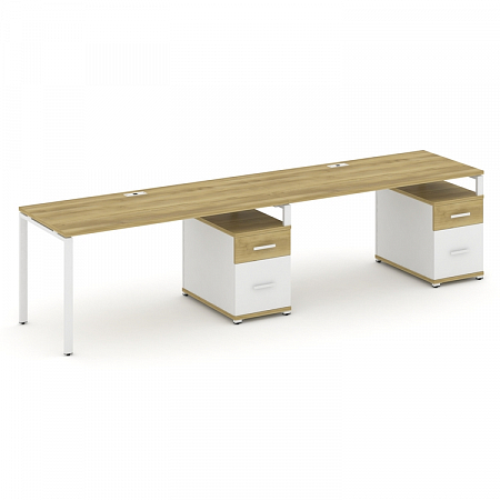 Бенч-система на 2 места с 2 опорными тумбами Concept CN.ORS-316