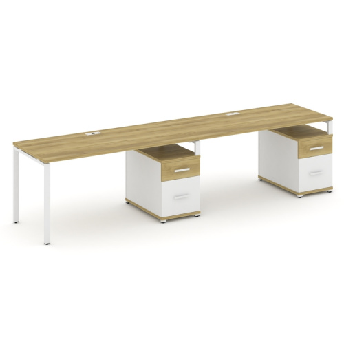 Бенч-система на 2 места с 2 опорными тумбами Concept CN.ORS-316 фото 11