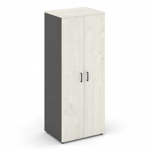 Style Project Гардероб широкий глубокий SN.GB.E-004 Белый/Тиквуд Светлый/Черный Ручки 796*600*1982 фото 19