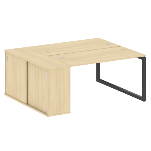 Бенч-система с шкафом-купе на О-обр. м/к Metal System Quattro 50БО.РС-СШК-1.3 фото 14