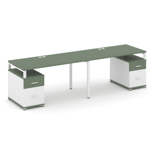 Бенч-система на 2 места с 2 опорными тумбами Concept CN.ORS-321 фото 5