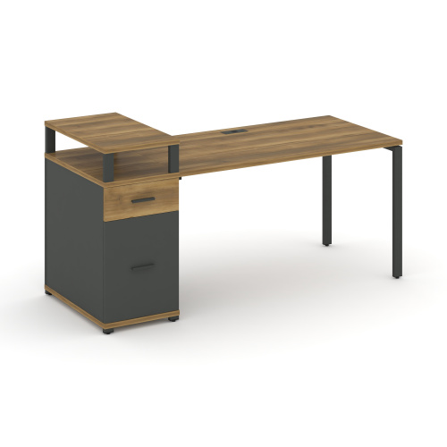 Стол офисный с опорной тумбой Concept CN.SP-413 Стол офисный с опорной тумбой Concept CN.SP-413