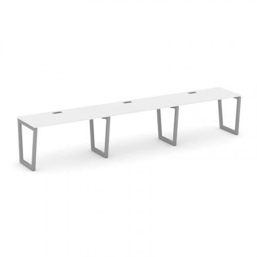 Style Project Рабочая станция 1 сторон. SN-5T2.ORS-033 Акация Лорка/Металл Антрацит/Заглушка Пластик фото 16