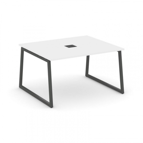 Style Project Стол переговорный SN-4T1.SPRG-032 Акация Лорка/Металл Антрацит/Заглушка Металл Антраци фото 26