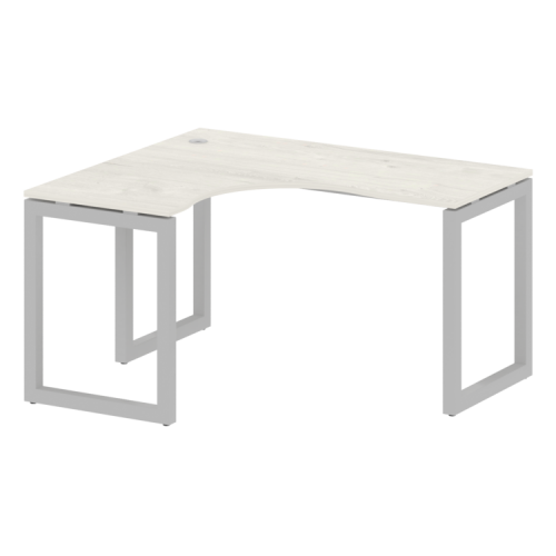 Стол криволинейный левый на О-обр. м/к Metal System Quattro 50БО.СА-3 (L) фото 12