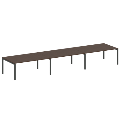 Переговорный стол на П-обр. м/к Metal System Quattro 50БП.ПРГ-3.5 фото 13