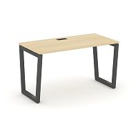 Style Project Стол письменный SN-5T2.SP-021 Акация Лорка/Металл Антрацит/Заглушка Пластик Черный 980