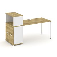 Стол офисный с опорным распашным шкафом Concept CN.SP-227