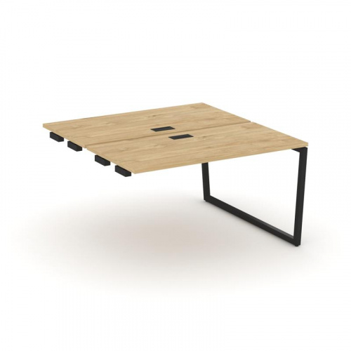 Style Project Стол-приставка к опор. элем. SN-4T2.DPRS-004 Акация Лорка/Металл Антрацит/Заглушка Пла