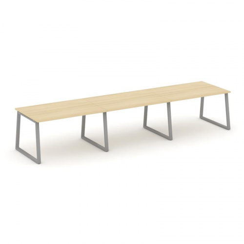 Style Project Стол переговорный SN-6T1.SPRG-022.3 Акация Лорка/Металл Антрацит 3540*980*750 фото 21