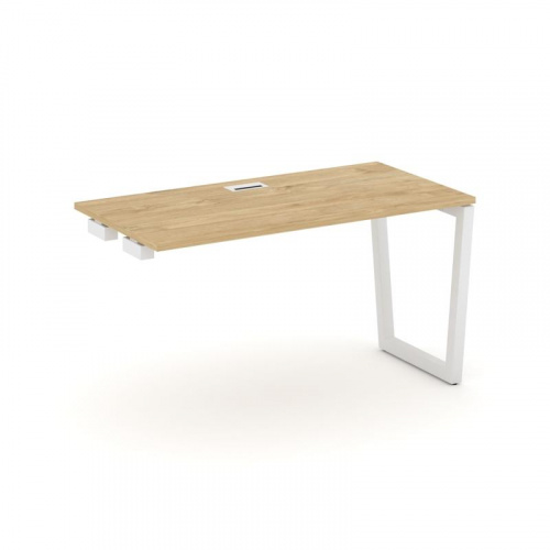 Style Project Стол-приставка к опор. элем. SN-5T2.OPRS-024 Акация Лорка/Металл Антрацит/Заглушка Пла фото 3