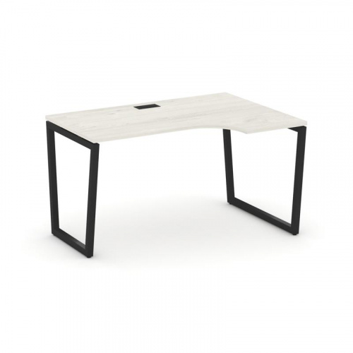 Style Project Стол рабочий эргоном. SN-4T2.SPA-022(R) Акация Лорка/Металл Антрацит/Заглушка Пластик фото 7 Style Project Стол рабочий эргоном. SN-4T2.SPA-022(R) Акация Лорка/Металл Антрацит/Заглушка Пластик фото 7