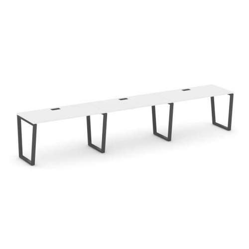 Style Project Рабочая станция 1 сторон. SN-6T2.ORS-051 Акация Лорка/Металл Антрацит/Заглушка Пластик фото 26