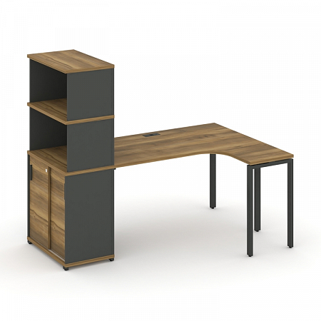 Стол эргономичный с опорным шкафом-купе Concept CN.SA-222(R)