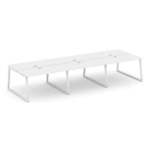 Style Project Рабочая станция 2-х сторон. SN-6T1.DRS-081 Акация Лорка/Металл Антрацит/Заглушка Пласт фото 17