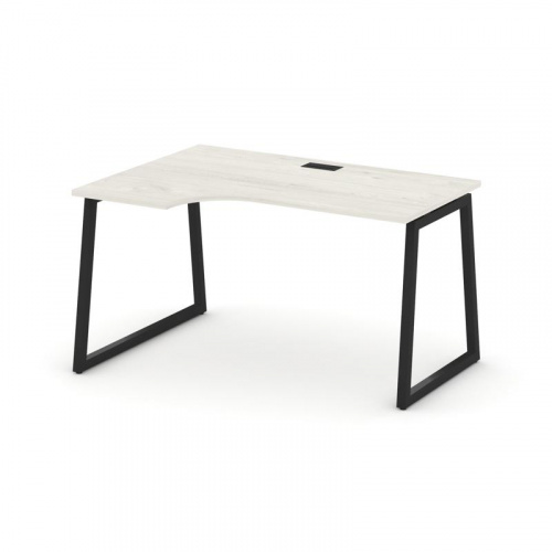 Style Project Стол рабочий эргоном. SN-4T1.SPA-021(L) Акация Лорка/Металл Антрацит/Заглушка Пластик фото 7 Style Project Стол рабочий эргоном. SN-4T1.SPA-021(L) Акация Лорка/Металл Антрацит/Заглушка Пластик фото 7