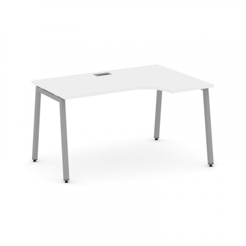 Style Project Стол рабочий эргоном. SN-4A.SPA-002(R) Дуб Табак/Металл Белый 1580*600/980*750 фото 7 Style Project Стол рабочий эргоном. SN-4A.SPA-002(R) Дуб Табак/Металл Белый 1580*600/980*750 фото 7