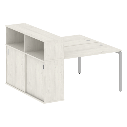 Бенч-система с шкафом-купе на П-обр. м/к Metal System Quattro 40БП.РС-СШК-2.2 фото 6 Бенч-система с шкафом-купе на П-обр. м/к Metal System Quattro 40БП.РС-СШК-2.2 фото 6