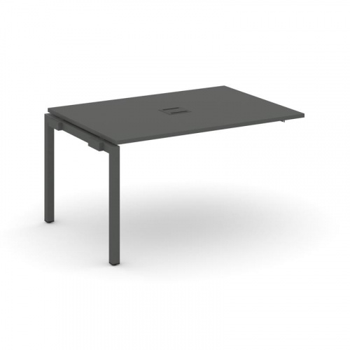 Style Project Проходной наб. элем. перег. стола SN-5P.NSPRG-002 Вяз Благородный/Металл Белый 1180*98