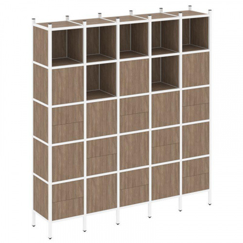 Стеллаж офисный прямой Loft VR.L-10 фото 9 Стеллаж офисный прямой Loft VR.L-10 фото 9