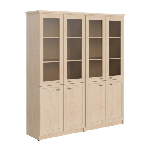 Шкаф высокий 2-х секционный комбинированный Raut RHC 180.2 фото 3