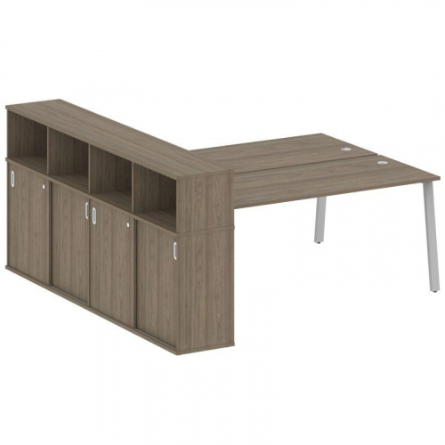 Бенч-система с шкафом-купе на А-обр. м/к Metal System БА.РС-СШК-4.5 фото 4