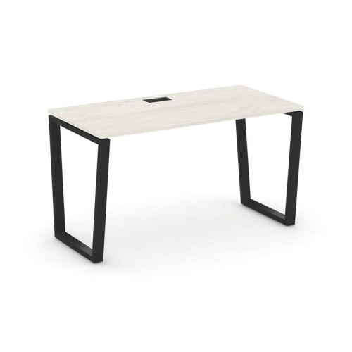 Style Project Стол письменный SN-6T2.SP-023 Акация Лорка/Металл Антрацит/Заглушка Пластик Черный 138 фото 5