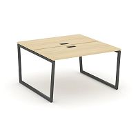 Style Project Рабочая станция 2-х сторон. SN-4T2.DRS-024 Акация Лорка/Металл Антрацит/Заглушка Пласт