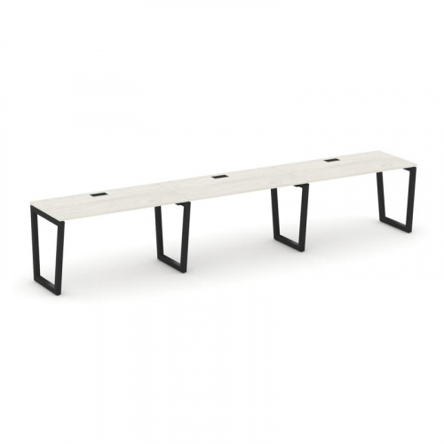 Style Project Рабочая станция 1 сторон. SN-5T2.ORS-033 Акация Лорка/Металл Антрацит/Заглушка Пластик фото 6