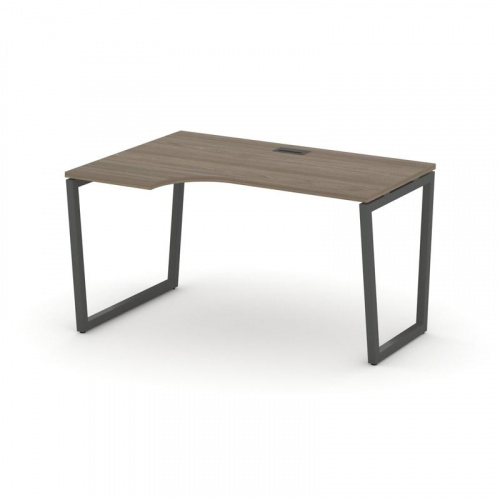 Style Project Стол рабочий эргоном. SN-4T2.SPA-002(L) Акация Лорка/Металл Антрацит/Заглушка Пластик фото 25